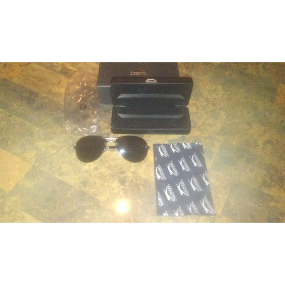 Slazenger Black/Grey 1070-36BK Sunglasses